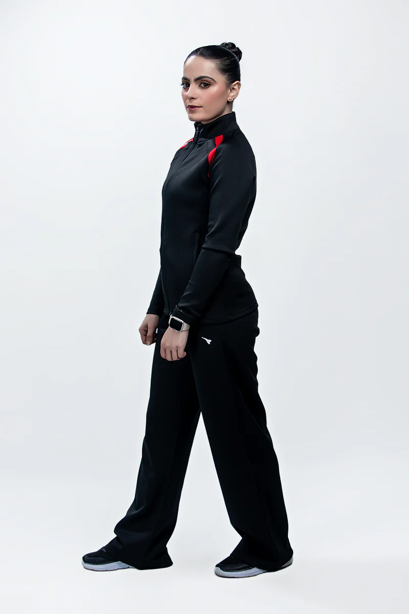 MidnightGlide Scuba Track Jacket